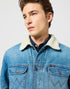Wrangler Men's 124 MJ Sherpa Jacket In Sage Wash