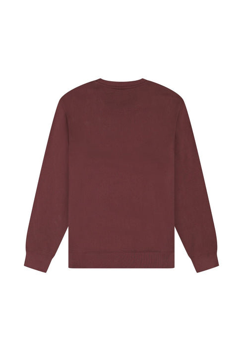 Wrangler Men's Americana Crew Neck In Decadent Chocolate - Rodeo In
