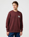 Wrangler Men's Americana Crew Neck In Decadent Chocolate
