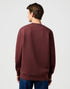 Wrangler Men's Americana Crew Neck In Decadent Chocolate - Rodeo In