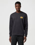 Wrangler Men's Americana Crew Neck In Faded Black