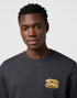 Wrangler Men's Americana Crew Neck In Faded Black