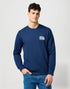 Wrangler Men's Americana Crew Neck In Navy