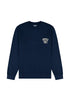 Wrangler Men's Americana Crew Neck Sweatshirt In Navy