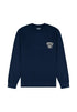 Wrangler Men's Americana Crew Neck Sweatshirt In Navy - Rodeo In