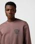 Wrangler Men's Americana Crew Neck Sweatshirt In Peppercorn