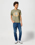 Wrangler Men's Americana Eagle T-Shirt In Dusty Olive