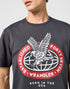 Wrangler Men's Americana Eagle T-Shirt In Faded Black