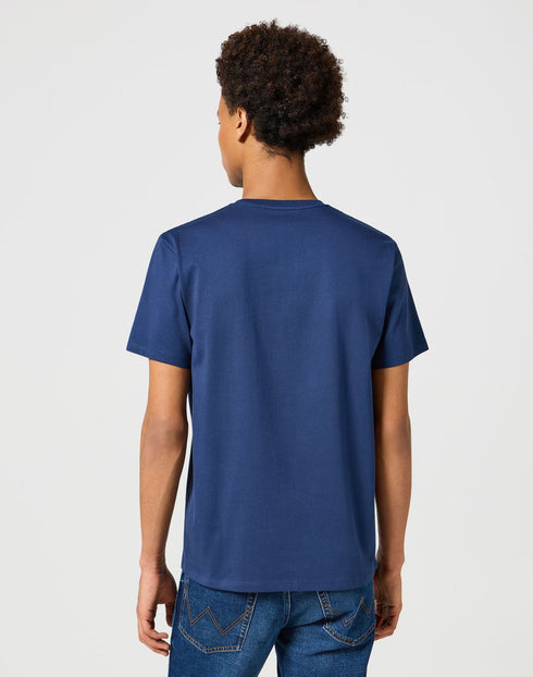 Wrangler Men's Americana Eagle T-Shirt In Navy