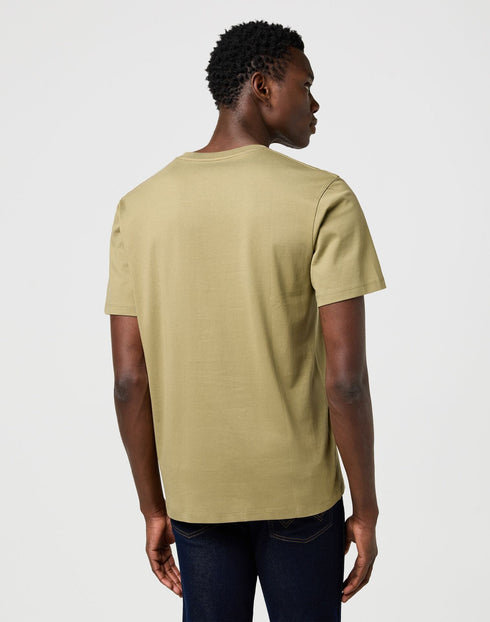 Wrangler Men's Americana T-Shirt in Aloe - Rodeo In