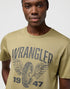 Wrangler Men's Americana T-Shirt in Aloe - Rodeo In