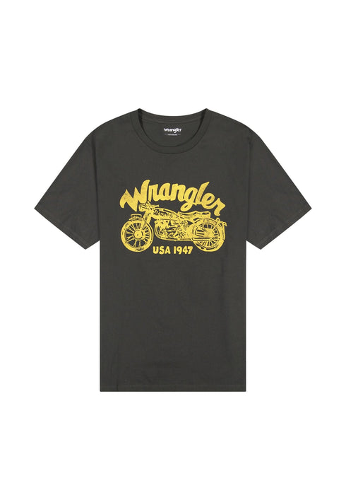 Wrangler Men's Americana T-Shirt in Black - Rodeo In