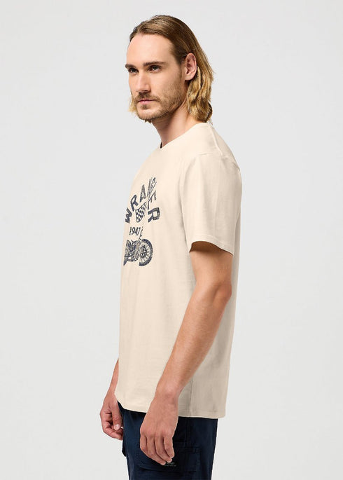 Wrangler Men's Americana T-Shirt in Vintage White