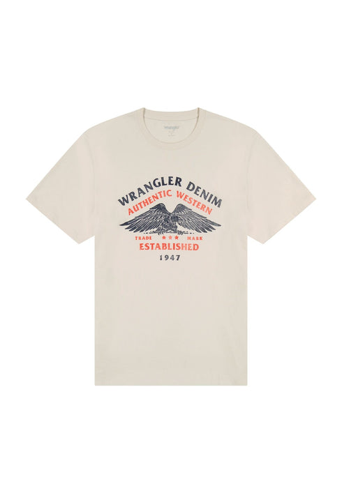 Wrangler Men's Americana T-Shirt In Vintage White