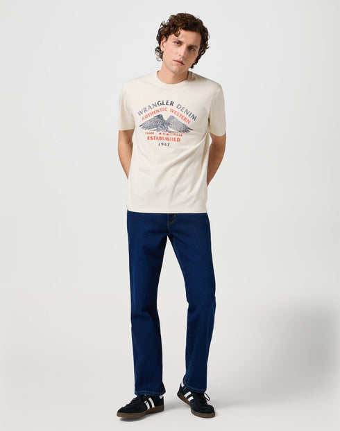 Wrangler Men's Americana T-Shirt In Vintage White