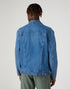 Wrangler Men's Anti Fit Jacket In Blue Eyes Blue - Rodeo In