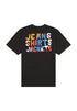 Wrangler Men's Big Graphic JSJ T-Shirt In Faded Black - Rodeo In