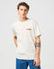 Wrangler Men's Big Graphic JSJ T-Shirt In Vintage White