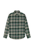 Wrangler Men's Brushed 1 Pocket Shirt In Green Birch