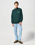 Wrangler Men's Cactus Crewneck Sweatshirt In Scarab