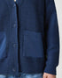 Wrangler Men's Cardigan Sweater in Navy