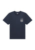 Wrangler Men's Case Jones Graphic T-Shirt In Dark Navy