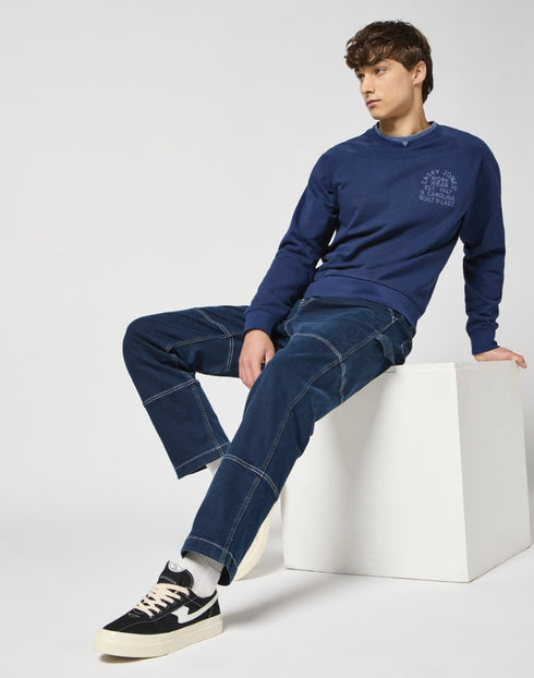 Wrangler Men's Casey Jones Sweatshirt In Navy