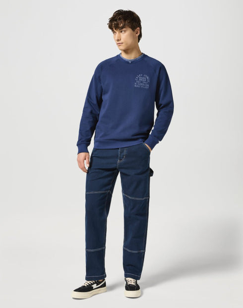 Wrangler Men's Casey Jones Sweatshirt In Navy