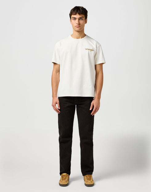 Wrangler Men's CJ Graphic T-Shirt In Vintage White