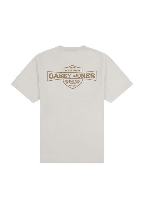 Wrangler Men's CJ Graphic T-Shirt In Vintage White