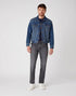 Wrangler Men's Classic Jacket In Mid Stone - Rodeo In