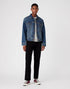 Wrangler Men's Classic Jacket In Mid Stone - Rodeo In