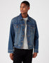 Wrangler Men's Classic Jacket In Mid Stone - Rodeo In