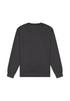 Wrangler Men's Embroidery Crew Neck Sweatshirt In Faded Black - Rodeo In