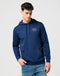Wrangler Men's Embroidery Hoodie in Navy