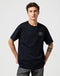 Wrangler Men's Embroidery T-Shirt in Black - Rodeo In