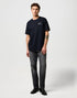 Wrangler Men's Embroidery T-Shirt in Black - Rodeo In