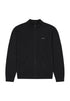 Wrangler Men's Funnel Neck Zip Sweatshirt in Black