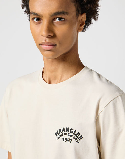 Wrangler Men's Graphic Cactus T-Shirt In Vintage white