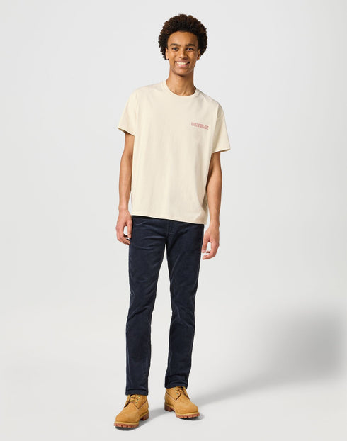 Wrangler Men's Graphic Cowboys T-Shirt In Vintage white