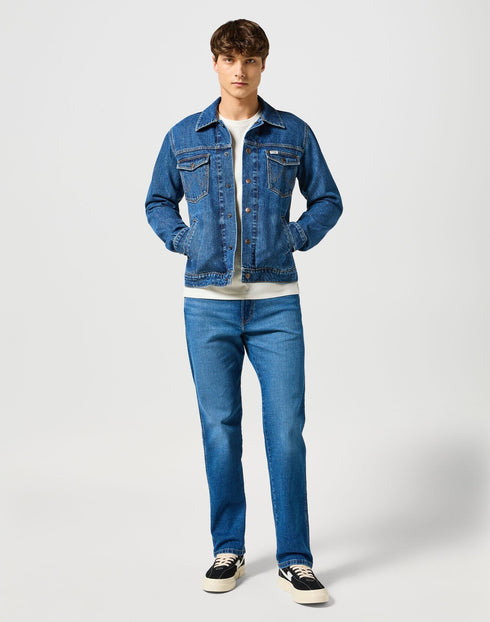 Wrangler Men's Graphic Globe T-Shirt In Vintage White