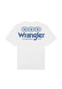 Wrangler Men's Graphic Globe T-Shirt In Vintage White