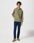 Wrangler Men's Graphic Hoodie In Dusty Olive