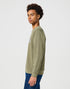 Wrangler Men's Graphic Sweatshirt In Dusty Olive