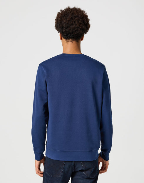 Wrangler Men's Graphic Sweatshirt In Navy
