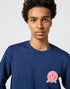 Wrangler Men's Graphic Sweatshirt In Navy