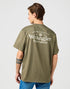 Wrangler Men's Graphic T-Shirt In Dusty Olive