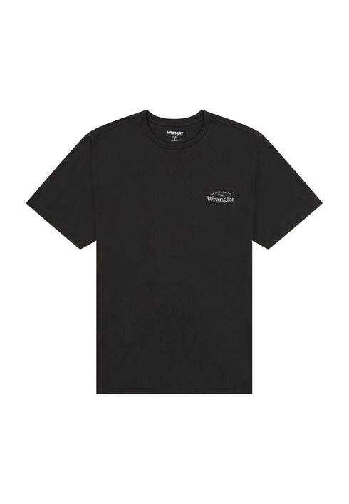 Wrangler Men's Graphic T-Shirt In Faded Black