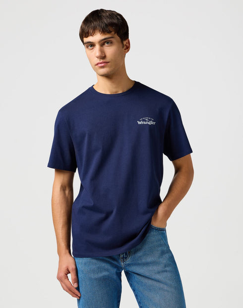 Wrangler Men's Graphic T-Shirt In Navy