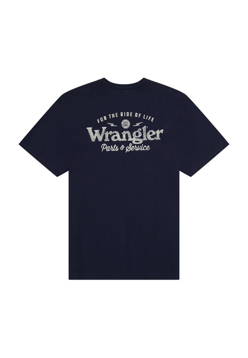 Wrangler Men's Graphic T-Shirt In Navy